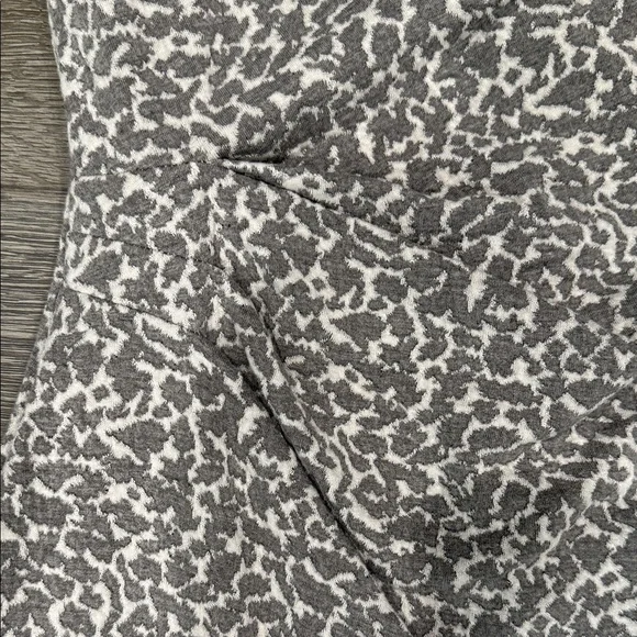 Ann Taylor Cream Patterned Mini Dress - Picture 3 of 3